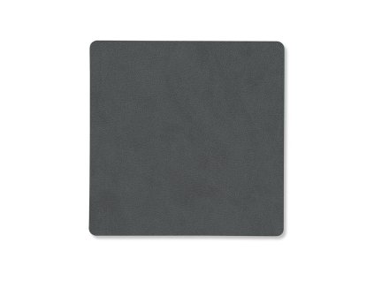 215864 podtacek square nupo 10 x 10 cm antracitova kuze lind dna