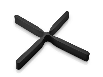 215618 podlozka pod hrnec flex 21 cm cerna silikon eva solo