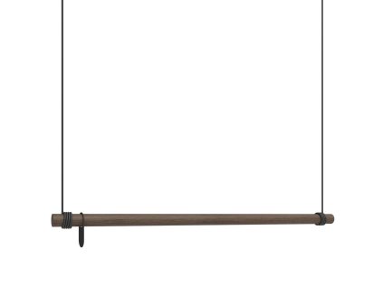 215942 vesak na obleceni swing 110 cm tmave hneda drevo lind dna