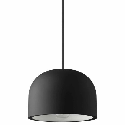 217031 zavesna lampa quay 22 cm cerna ocel eva solo