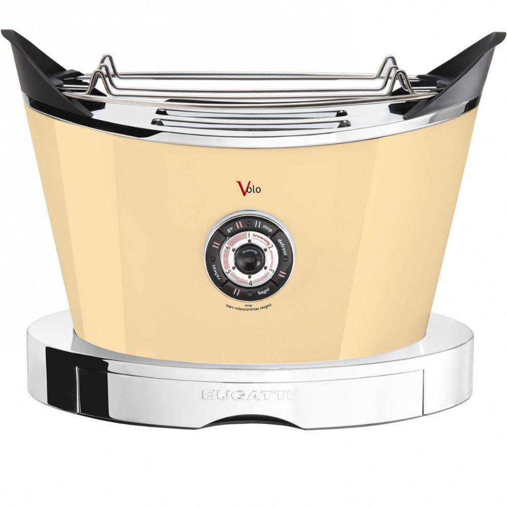 Tosteris VOLO 32 cm, krēmkrāsas, nerūsējošs tērauds, Bugatti