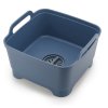 Trauku mazgāšanas bļoda WASH&DRAIN, zila, Joseph Joseph