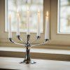 Svečturis CANDELABRA 30 cm, sudraba, Philippi