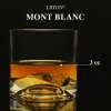 Viskija glāze MT.BLANC, 2 glāžu komplekts, 280 ml, Liiton