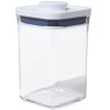 Virtuves pārtikas trauks POP GOOD GRIPS 1,0 l, mazs, kvadrātveida, plastmasa, OXO