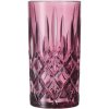 Augstā kokteiļu glāze NOBLESSE COLORS 395 ml, 2 glāžu komplekts, violeta, Nachtmann