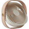Galda ventilators FANTASTIC 20 cm, bēšs, koks, Printworks