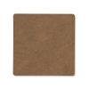 215876 podtacek square nupo 10 x 10 cm hneda kuze lind dna