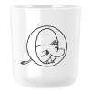 220376 plastovy hrnek moomin abc 200 ml pismeno o bila rig tig