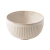 225429 jidelni miska ridged alabaster 15 cm 700 ml bezova keramika mij
