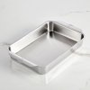 225609 6 pekac ovenbond 33 x 23 cm stribrna nerezova ocel hestan