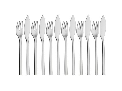 Fish cutlery set NUOVA, 12 pcs, WMF