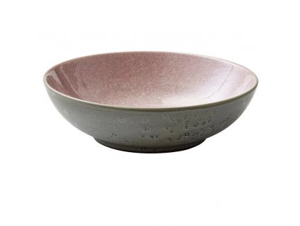 Salad bowl 24 cm, grey/light pink, Bitz 