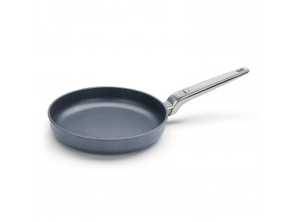 Non-stick pan DIAMOND LITTLE PRO 24 cm, with stainless steel handle, induction, titanium, WOLL
