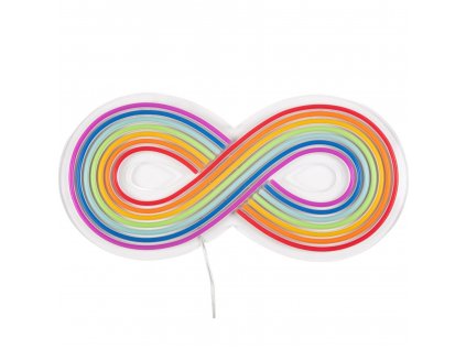 LED wall decoration RAINBOW 51 cm, Seletti 