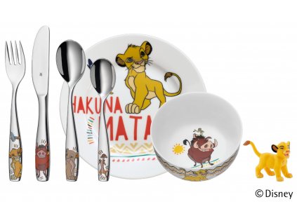 Kids dinnerware set THE LION KING, 6 pcs, WMF