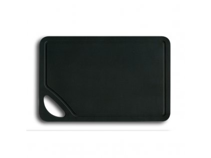 Cutting board 26 x 17 cm, black, plastic, Wüsthof
