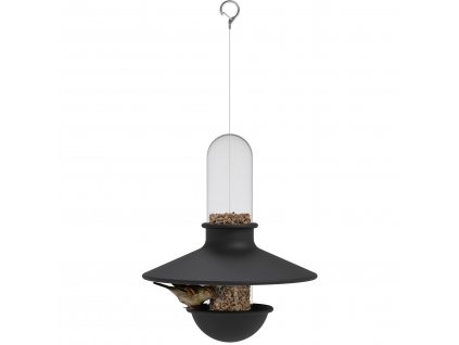 Bird feeder DE LUXE 25 cm, black, stainless steel, Eva Solo