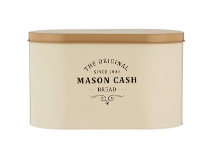 Bread bin HERITAGE 34 cm, creme, steel, Mason Cash