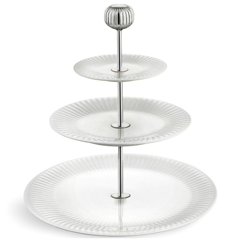 Etagère HAMMERSHOI 28 cm, wit, Kähler