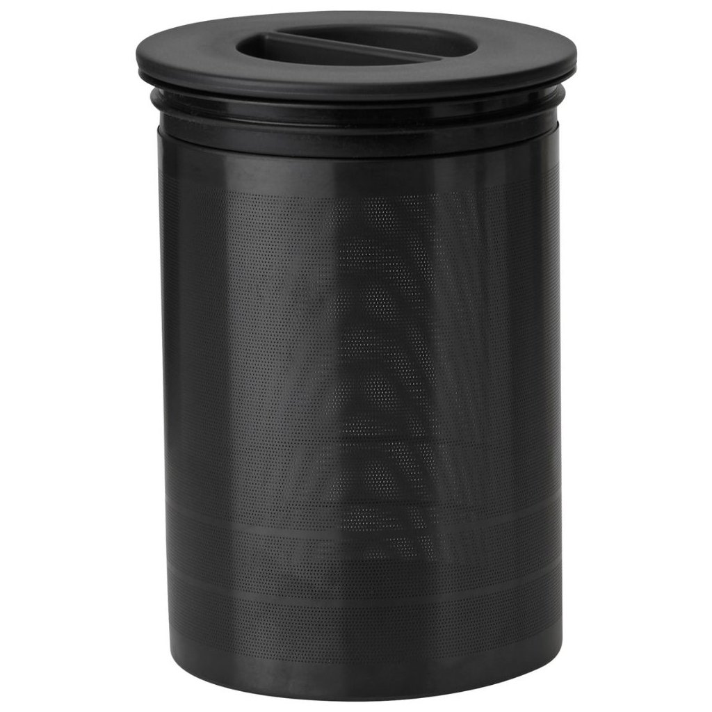 Filter voor koude dranken NOHR, zwart, roestvrij staal, Stelton
