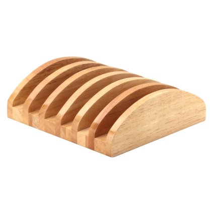 Snijplanken-houder 20,5 x 18 cm, bruin, hout, Continenta