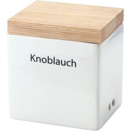 Voorraadpot voor knoflook 14 x 12 x 15 cm, Continenta