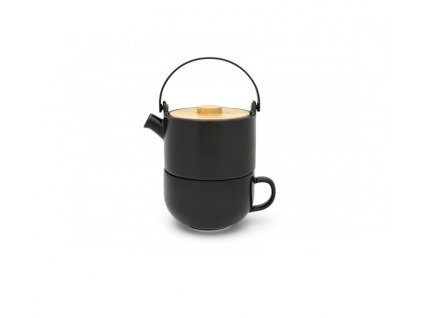 Theepot UMEA TEA FOR ONE 500 ml, zwart, Bredemeijer