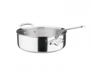 Sauteerpan M'COOK 28 cm, roestvrij staal, Mauviel