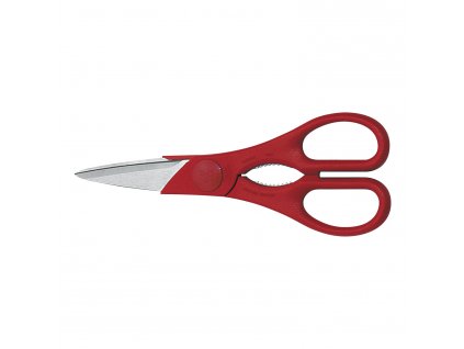 Multifunctionele schaar TWIN, rood, Zwilling