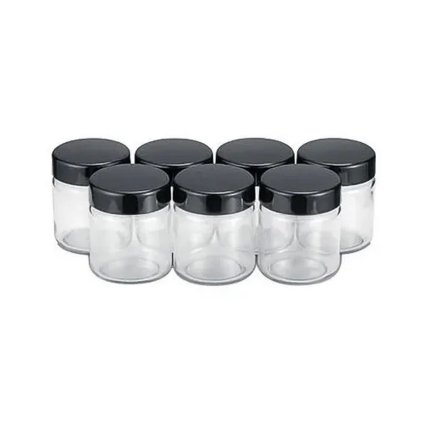 Potjes voor yoghurtmaker JG 3521, set van 7 stuks, Severin