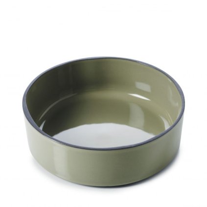 Serveerschaal CARACTERE 17 cm, olijfgroen, REVOL