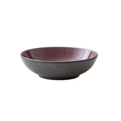 Eetkom 20 cm, zwart/paars, Bitz