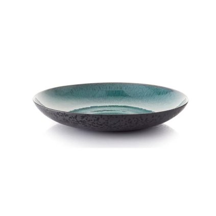 Slaschaal 40 cm, zwart/groen, Bitz