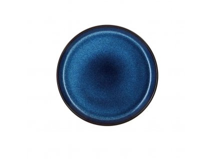 Dessertbord GASTRO 21 cm, zwart/donkerblauw, Bitz