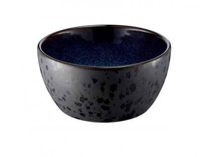 Serveerschaal 12 cm, zwart/blauw, Bitz