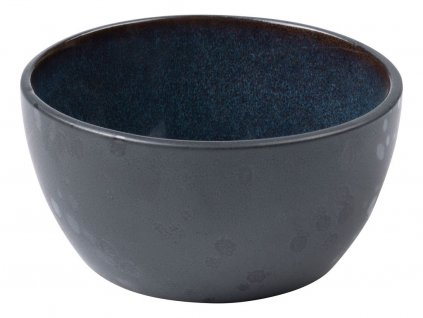 Serveerschaal 10 cm, zwart/donkerblauw, Bitz