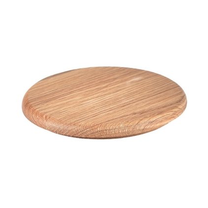 Deksel voor schaal van Bitz 14 cm, eikenhout, Bitz