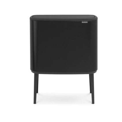 Touch prullenbak BO 11 + 23 l, mat zwart, Brabantia