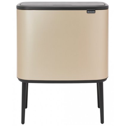 Touch prullenbak BO 11 + 23 l, champagne, Brabantia