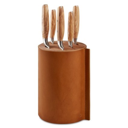 Set messen met blok Amici Wüsthof 6 stuks