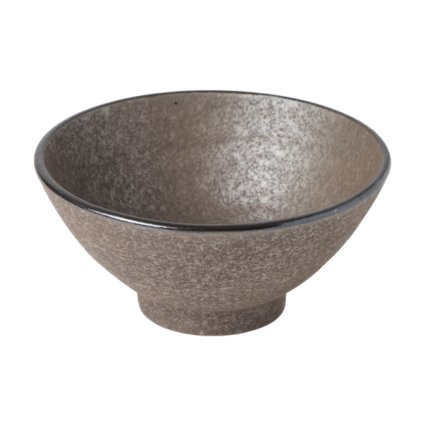 Eetkom EARTH BLACK 15 cm, 450 ml, MIJ