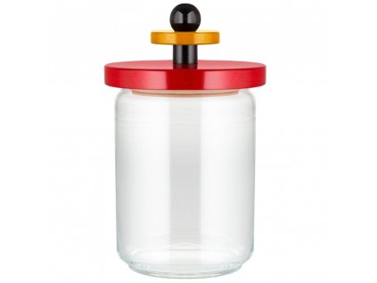 Vershoudpot 100 COLLECTION, 1 l, rood, glas, Alessi
