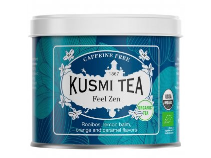 Rooibosthee FEEL ZEN, 100 g losbladige thee in blik, Kusmi Tea