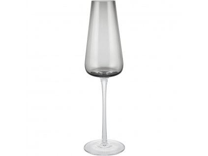 Champagneglas BELO, set van 2 stuks, 200 ml, grijs, Blomus