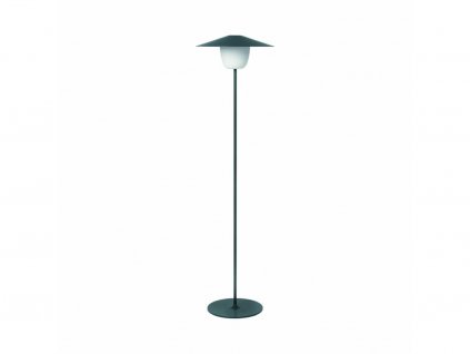 Vloerlamp ANI 1,2 m, LED, donkergrijs, aluminium, Blomus