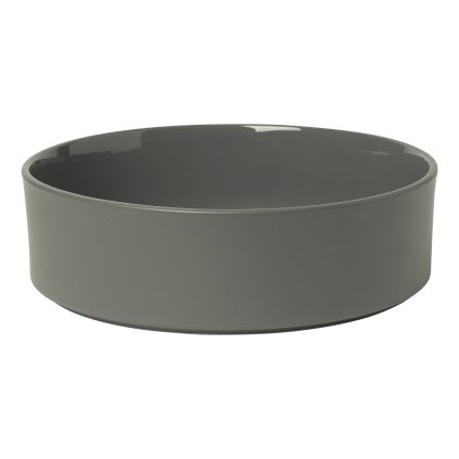 Serveerschaal PILAR XL 3 l, donkergrijs, Blomus