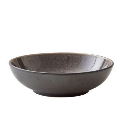 Eetkom 20 cm, zwart/grijs, Bitz