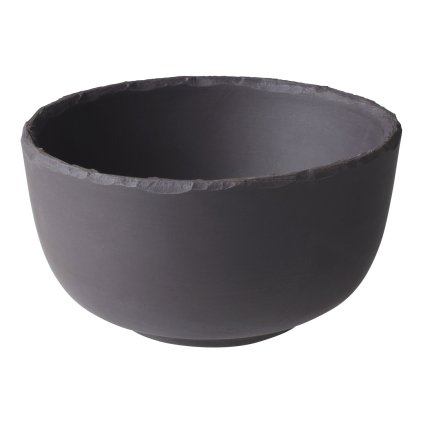 Serveerschaal BASALT 10 cm, leisteeneffect, keramiek, REVOL