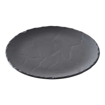 Dineerbord BASALT 26 cm, leisteeneffect, keramiek, REVOL